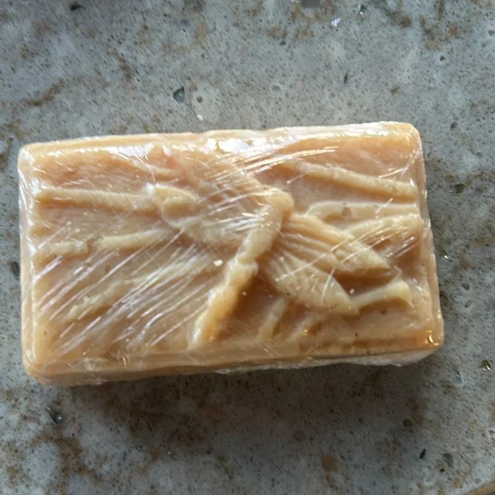 Three Hand Made Goat Milk Modled Scented Soaps- Rose Sandalwood/Vanilla Honey